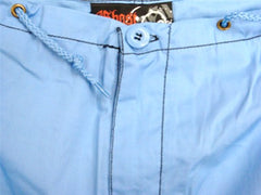 Ghast Cargo Drawstring Pants (Light Blue with Black)