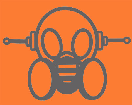 Ghast Cargo Drawstring Pants (Orange/Charcoal)