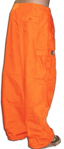 Ghast Cargo Drawstring Pants (Orange/Charcoal)