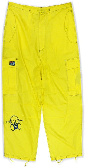 Ghast Cargo Drawstring Pants (Yellow / Navy)