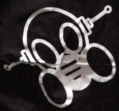 Ghast  Cargo Drawstring Raver Pants (Black)