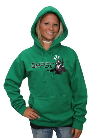 Ghast  Ghast Mask Alien Spy Hoodie (Green)