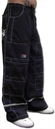 Ghast Hi-Tech Contrast Pants (Black/Black)