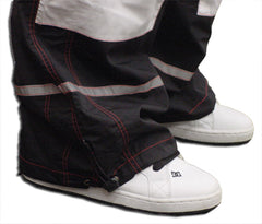 Ghast Hi-Tech Contrast Pants (Black/White)