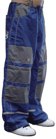 Ghast Hi-Tech Contrast Pants (Blue/Grey)