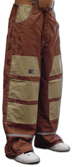 Ghast Hi-Tech Contrast Pants (Brown/Tan)