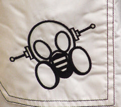 Ghast Hi-Tech Contrast Pants (White/Grey)