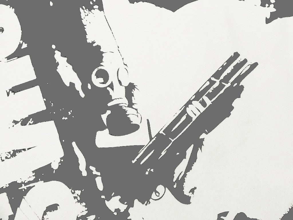 Ghast "Shotgun Warrior" T-Shirt (Charcoal)