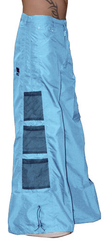 Ghast Wide Bottom Raver Pants (Light Blue)