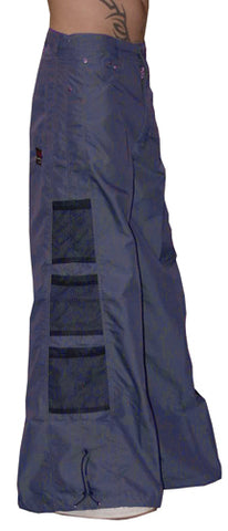 Ghast Wide  Bottom Raver Pants (Navy Blue)