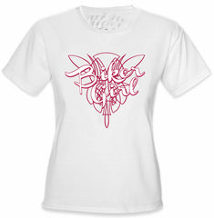 Girls Biker Shirts - "Biker Girl" Girl's T-Shirt