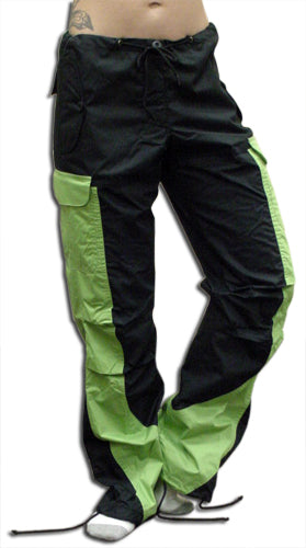 Girls Hipster "Elliptic" UFO Pants (Black/Limey)