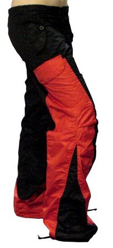 Girls Hipster "Elliptic" UFO Pants (Black/Red)