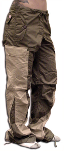 Girls Hipster "Elliptic" UFO Pants (Brown/Khaki)