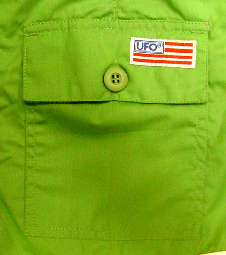 Girls Hipster "Elliptic" UFO Pants (Green/White)