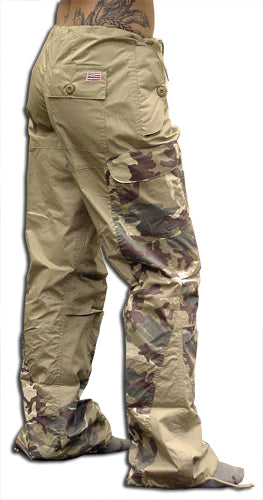 Girls Hipster "Elliptic" UFO Pants (Khaki/Desert Camo)