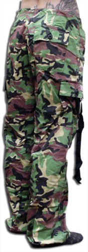 Girls "Hipster" UFO Pants (Green Camo)