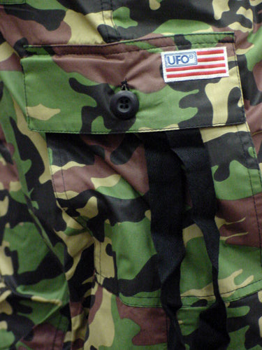 Girls "Hipster" UFO Pants (Green Camo)