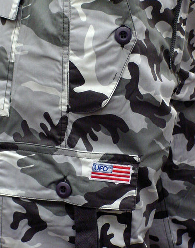 Girls "Hipster" UFO Pants (Grey Camo)