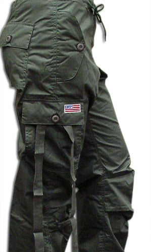 Girls "Hipster" UFO Pants (Moss)