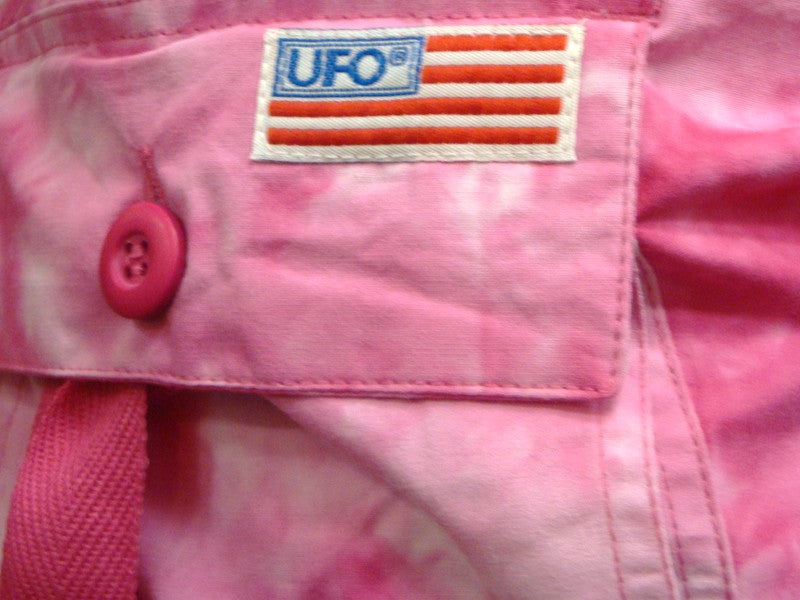 Girls Hipster UFO Pants (Pink Tie Dye)