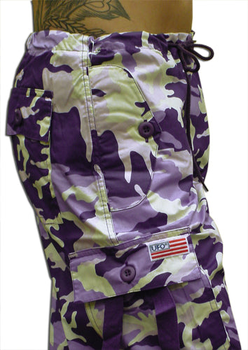Girls "Hipster" UFO Pants (Purple Camo)