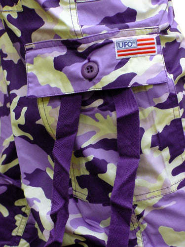 Girls "Hipster" UFO Pants (Purple Camo)
