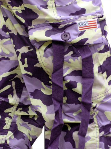 Girls "Hipster" UFO Pants (Purple Camo)