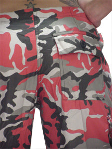 Girls "Hipster" UFO Pants (Red Camo)