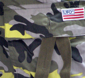 Girls "Hipster" UFO Pants (Yellow Camo)