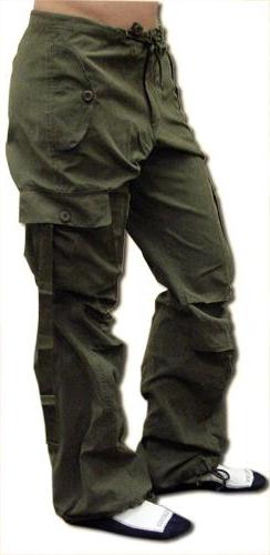 Girls Super Soft Hipster UFO Pants (Olive)