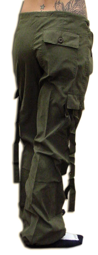 Girls Super Soft Hipster UFO Pants (Olive)