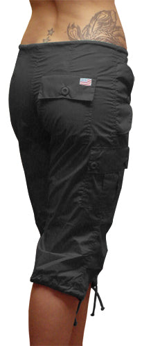 Girls UFO Hipster Shorts (Black)