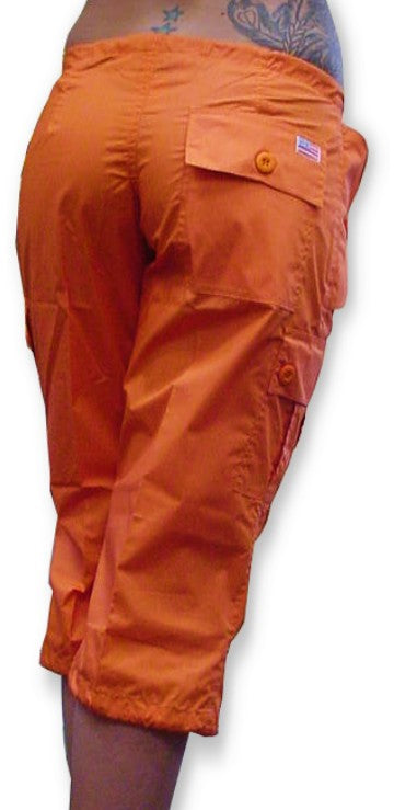 Girls UFO Hipster Shorts (Bright Orange)