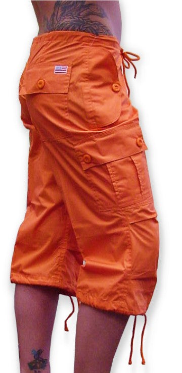 Girls UFO Hipster Shorts (Bright Orange)