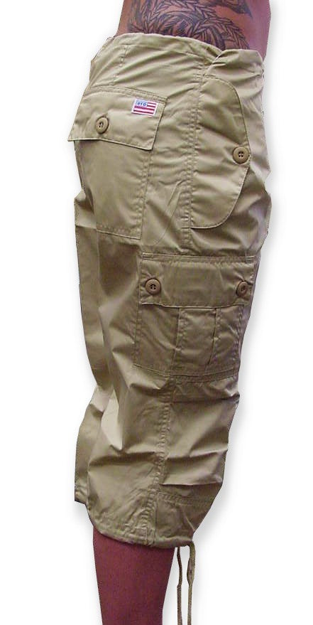 Girls UFO Hipster Shorts (Khaki)