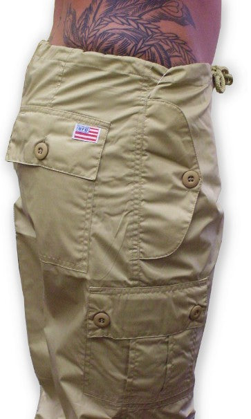 Girls UFO Hipster Shorts (Khaki)