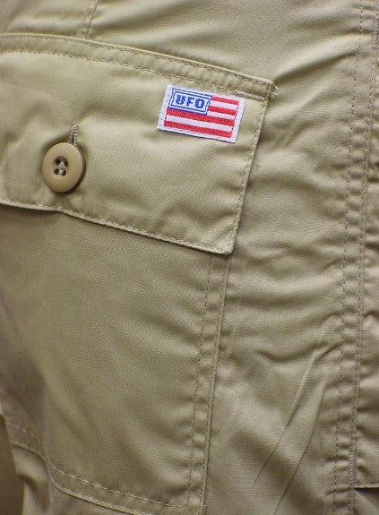 Girls UFO Hipster Shorts (Khaki)