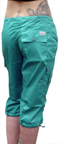 Girls UFO Hipster Shorts (Teal)