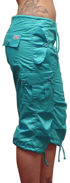 Girls UFO Hipster Shorts (Turquoise)