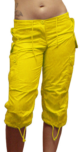 Girls UFO Hipster Shorts (Yellow)