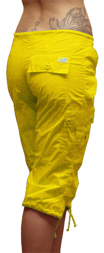 Girls UFO Hipster Shorts (Yellow)