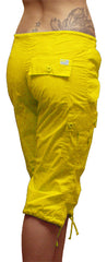 Girls UFO Hipster Shorts (Yellow)