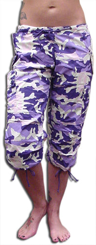 Girls UFO Shorts (Purple Camo)