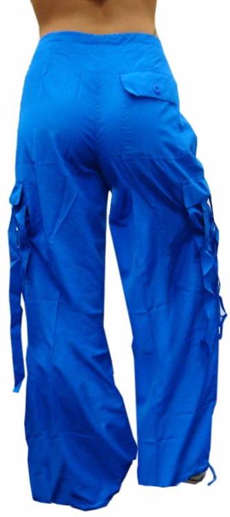 Girly Basic UFO Pants (Neon Blue)