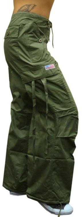 Girly Basic UFO Pants (Olive)