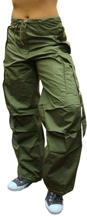 Girly Basic UFO Pants (Olive)