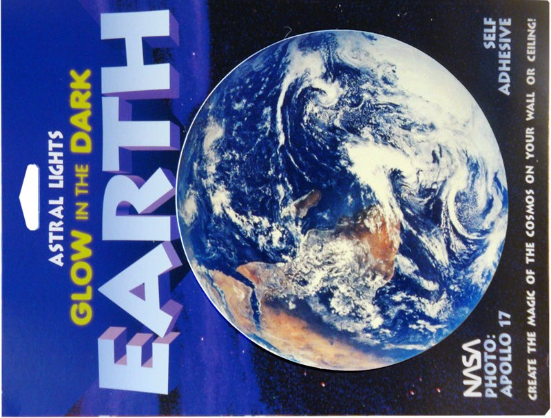 Glow in the Dark 3-D Planet Earth