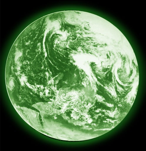 Glow in the Dark 3-D Planet Earth