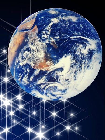 Glow in the Dark 3-D Planet Earth